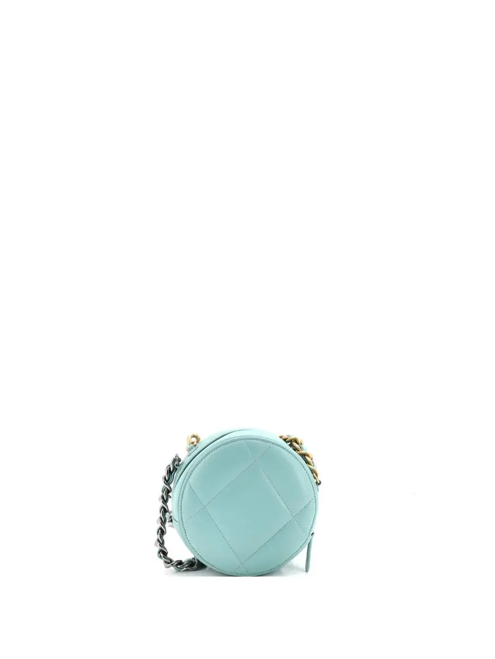 Chanel 19 Round Clutch With Chain #292054C25B